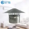 Tapa de Viento de Acero Inoxidable Tapa de Chimenea Paraguas para Tejado en Forma de Paraguas Tapa a Prueba de Viento e Impermeable Tapa de Ventilación de Campana Extractora Tapa Cónica Vender