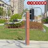 Fábrica al por mayor de plástico, madera, sendero para ejercicios al aire libre, parque comunitario, plaza, instalaciones de entretenimiento, nueva máquina para caminar para deportes rurales