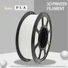 Fábrica de Origem Filamento para Impressão 3D Pla Cor Pura Ecológico Biodegradável Alta Velocidade Suave Compatibilidade com Fdm Bambu Lab 1kg