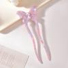 Novo Guofeng Butterfly Hairpin Ladies Hanfu Novo Chinês Double Fork Hairpin Acessórios para Cabelo Pontae Hair Factory Atacado