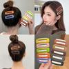 Red de 2022 Nuevo Pasador para el Cabello Clip Lateral para Mujer Color Caramelo Clip para Flequillo Pasador para Cabello Roto Parte Trasera de la Cabeza Clip BB Pasador para el Cabello