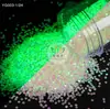 Lantejoulas que Brilham no Escuro Glitter Nail Art DIY Lantejoulas Sonhadoras Fluxo Misto Glitter Multicor Tartaruga Luminescente Noturna