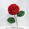 Bola de Nieve Crema Tallo Único Bola de la Suerte Accesorios de Fotografía Flores Artificiales Alta Calidad Frescas Flores para Pasillo de Boda