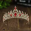 Coroa de Noiva Europeia e Americana Transfronteiriça Tiara Festa de Aniversário Faixa de Cabeça de Liga Pedras Strass Rainha Acessórios de Cabelo Coroa para Vestido de Casamento