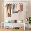 Nuevo Modelo Rejilla Lateral de Extra Grosor y Gran Capacidad, Perchero de Pie para Uso Doméstico, Perchero para Ropa de Dormitorio
