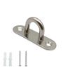 Fivela de porta oval de aço inoxidável 304, placa de trava de placa de olho marinho, anel de puxar, ventilador de teto, saco de areia, lâmpada, anel de gancho