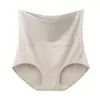 Calzones de Algodón Puro Extendido de Cintura Alta para Mujer, Moldeadores de Vientre, Levanta Glúteos, Cubre Caderas, Cómodos, Transpirables, Moldeadores Corporales, Antibacterianos, Alta Elasticidad, No Estirables