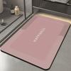 Tapete de Piso para Baño Absorbente de Secado Rápido Antideslizante de Barro Diatómico Tapete para Pies Hogar Puerta de Baño Tapete de Piso Cocina Tapete de Drenaje