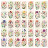 Tarjetas de Texto Florales Estilo Bohemio de Nuevo Estilo Transfronterizas de 36 Piezas, Tarjetas de Mensaje Decorativas Universales, Venta al por Mayor