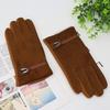 Guantes de Ciclismo Daiyue B-1006 Otoño e Invierno Tacto Gamuza Pantalla Táctil Hombres Calientes para Exteriores Terciopelo Fino A Prueba de Frío y Viento Venta al por Mayor