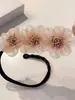 Rizador de Cabello Estilo Coreano con Cabeza de Bola Tocado Perezoso Accesorios para el Cabello Esponjosos Anillo para el Cabello de Capullo de Flor
