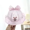Sombrero de Bebé Verano Delgado Niña Princesa Protector Solar Sombra Sombrero de Pescador Malla Sombrero Solar para Bebé Sombrero de Cubeta