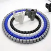 Tubo de Protección de Cables de PE Aislado Envuelto en Alambre al por Mayor Tubo para Cables Tubo para Cables de Computadora Tubo para Clasificación y Almacenamiento de Cables PET Tubo para Gestión de Cables Anti-Mordeduras 22