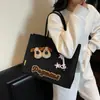 Bolsa de Tote para Cachorro Nueva Otoño 2025 Transfronteriza para Mujer, Bolso de Hombro Casual de Gran Capacidad para Viajes, Bolso de Mano Versátil