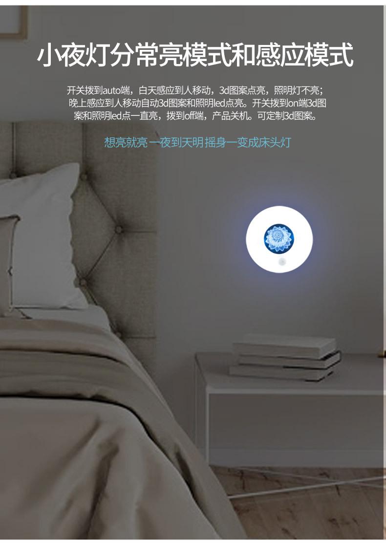 磁吸充电小夜灯