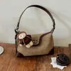 Bolso bandolera retro Melard transfronterizo, bolso de hombro patchwork de bloques de color, nueva colección otoño 2026, cruzado y bolso de mano para mujer