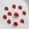 Promoção Mini Colorido Frutas de Verão Resina Decorações para Nail Art Gelo Transparente Colorido Doce Morango Cereja Acessórios para Unhas