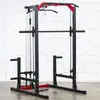 Treinador Smith Multifuncional Doméstico Estrutura para Barra de Peso Agachamento Bancada de Supino Cama para Levantamento de Peso Agachamento Levantamento Rack de Levantamento Terra