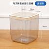 Tapa de Parachoques Contenedor de Almacenamiento de Escritorio Cubo de Basura Hogareño Sala de Estar Barril Sanitario Transparente Papelera de Desperdicio Inodoro Baño Caja de Almacenamiento