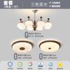 Lustre de Sala de Estar Estilo Vintage, Estética Retro Americana Europeia, Novo Modelo 2025, Iluminação Principal para o Hall, Conjunto Completo para Toda a Casa