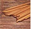 Palitos de bambu natural de alta qualidade para uso doméstico restaurante familiar chinês hotel antiderrapante alta temperatura louça sem tinta sem cera à prova de mofo