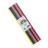 Flor de Rosa de Papel Crepé de Colores Papel Crepé 1.5 Metro al por Mayor Manualidades para Jardín de Infancia DIY Papel de Arte para Niños Papel Crepé