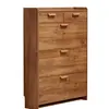 Gabinete de Zapatero para Puerta de Casa Ultradelgado 17cm Económico Multifuncional Simple Moderno Gabinete de Almacenamiento Estrecho Tipo Volcado Zapatero Pequeño