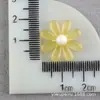 Perlado Pequeño Fresco Girasol Material Banda de Goma Pequeña Margarita Accesorios para el Cabello Pegamento Crema DIY Niños Accesorios para Funda de Teléfono Móvil