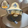 Sombrero de Protección Solar para Niños, Verano con Ala Ancha, Bonito Parasol, Sombrero de Sol Delgado tipo Chal para Niños y Niñas, Protección para el Cuello al Aire Libre