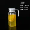 Jarra de Jugo Acrílica PC Hervidor de Agua Fría Botella de Jugo Zha Hervidor Bar KTV Hervidor de Agua Fría de Gran Capacidad Jarra de Jugo para Restaurante