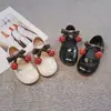 Nuevos Zapatos de Cuero para Niños Primavera 2026, Zapatos de Princesa para Niñas, Zapatos de Bebé de Moda, Estilo Coreano Versátiles Antideslizantes para Caminar