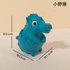 Nuevo juguete de látex para mascotas cáscara de huevo cocodrilo dinosaurio animal pequeño resistente a la mordida molar sonido de látex juguete para perro