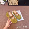 Zapatos de mujer retro de gamuza con velcro para aumentar la altura, nuevos zapatos de verano para la noche, zapatos Mary Jane Birkenstock con estampado de leopardo