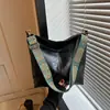 Bolso Cubo Grande de Moda Europea y Americana, Bolso de Hombro de PU de Color Sólido para Mujer, En Stock