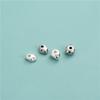 Plata de Ley S925 Plata Tailandesa Irregular Junta Espaciador Cuentas Accesorios DIY Pulsera de Perlas Collar Cuentas de Plata Rota