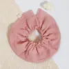 Distribuidor de Baberos Impermeables de Doble Cara de Algodón Puro Tamaño Bebé para Lactantes y Niños Pequeños, Baberos con Forma de Pétalo para Niñas y Niños