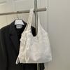 Bolsa de Ombro Estilo Coreano Estilo Suave Bolsa Colete de Renda Bolsa Feminina Estudante Bolsa Escolar Sacola de Compras Sacola Tote