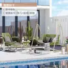 Silla Mecedora de Patio de Villa, Hamaca de Jardín para Exteriores, Balcón al Aire Libre, Mecedora Doble para el Hogar, Columpio de Exterior de Alta Gama