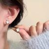 Aretes de Aguja de Plata S925 Zircón Estrella Azul Aguja de Plata Temperamento Femenino Aretes Sensación Cool 2024 Nueva Joyería para la Oreja