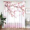 1 peça Tela de Janela Decorativa de Flores Impressão Digital 3D Fornecimento de Fábrica Transfronteiriço Amazon WISH Tela de Janela de Tecido