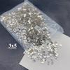 Manicura mini plana diamante blanco con forma especial tamaño pequeño celebridad de internet mismo estilo transparente diamante cuadrado gota de agua amor rectangular