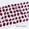 Dongzhou Cristal Gota de Agua Pequeña Forma de Pera Diamante para Arte de Uñas Cristal K9 de Alta Calidad Flash Uña Usable con Diamante Joyería para Arte de Uñas Montón de Diamantes