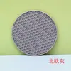 Coaster de Silicone 9cm Mais Vendido no Exterior, Coaster Isolante Térmico em Favo de Mel, Antiderrapante, Resistente a Altas Temperaturas para Café, Protetor Anti-Escaldante 10cm