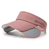 Gorra deportiva de secado rápido, gorra de verano abierta de moda, sombrero para el sol al aire libre, gorra de béisbol con protección solar, visera ajustable para mujeres y hombres, adecuada para correr