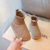 Botas de Nieve para Niñas 2025 Nuevos Zapatos de Algodón Felpa para Nieve para Niñas Resistentes al Frío Zapatos de Algodón Botas Grandes de Algodón Elegantes