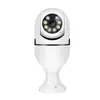 Cámara Bombilla E27 Hogar Alta Definición Sin Instalación Cámara de Vigilancia a Todo Color Exterior Rotación 360 grados Wifi