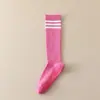 Calcetines de Yoga Personalizados, Calcetines de Compresión Antideslizantes para Mujer de Media Pantorrilla, Calcetines de Presión para Pantorrilla para Deportes de Interior, Pilates, Fitness, Running