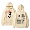 Sudadera con capucha Playboi Carti Talla Europea Transfronteriza Sudadera con Gráfico del Álbum Rojo