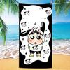 Crayon Shin-Chan ~ Toalla de baño de microfibra para adultos, natación, dibujos animados para niños, viaje, portátil, toalla de playa