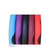 Funda de volante de cuero con patrón de fibra de carbono, apta para todas las estaciones, agarre antideslizante sin anillo interior, disponible en varios colores